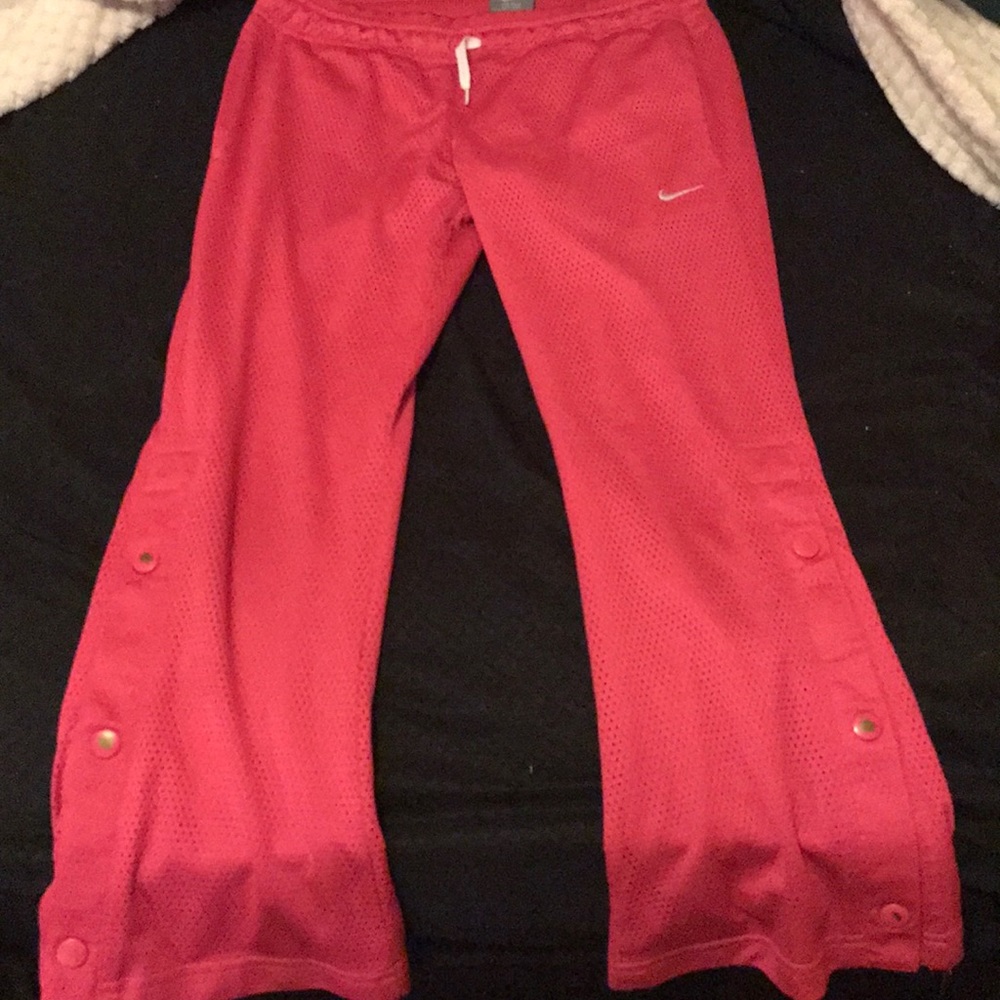 Nike pink joggers